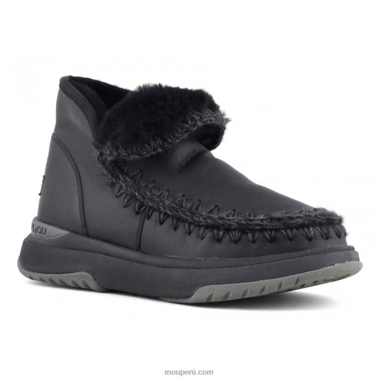 corredor esquimal hombres 8DRXZ769 nubuck negro Mou