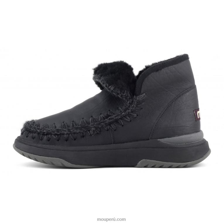 corredor esquimal hombres 8DRXZ769 nubuck negro Mou