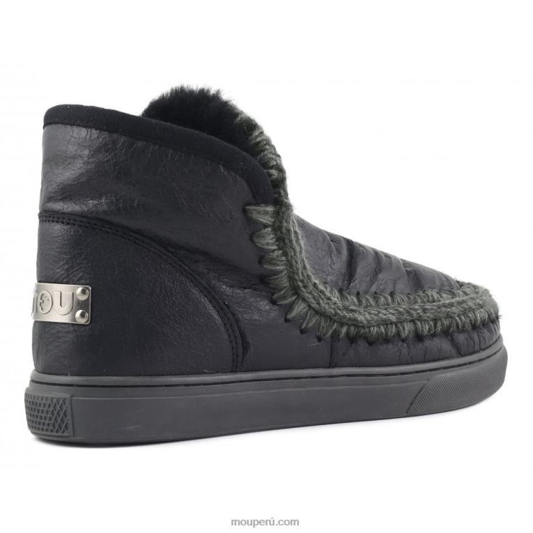 zapatilla esquimal hombres 8DRXZ779 encerado negro Mou