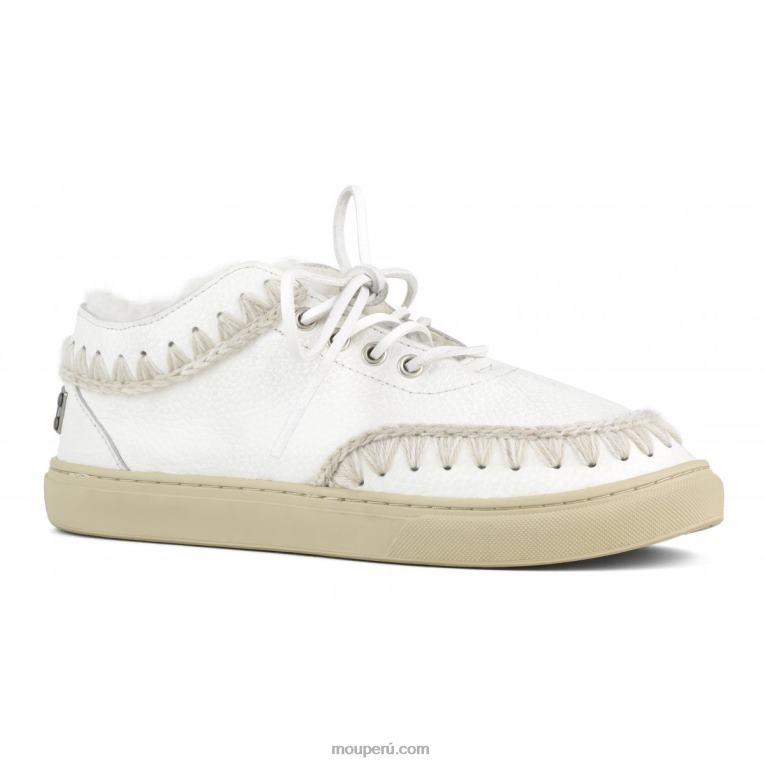 zapatillas esquimales con cordones hombres 8DRXZ768 blanco ceroso Mou