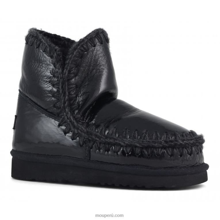 esquimal 18 246 mujer 8DRXZ246 charol negro Mou