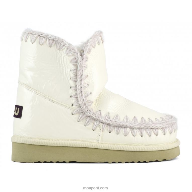 esquimal 18 246 mujer 8DRXZ247 blanco charol Mou