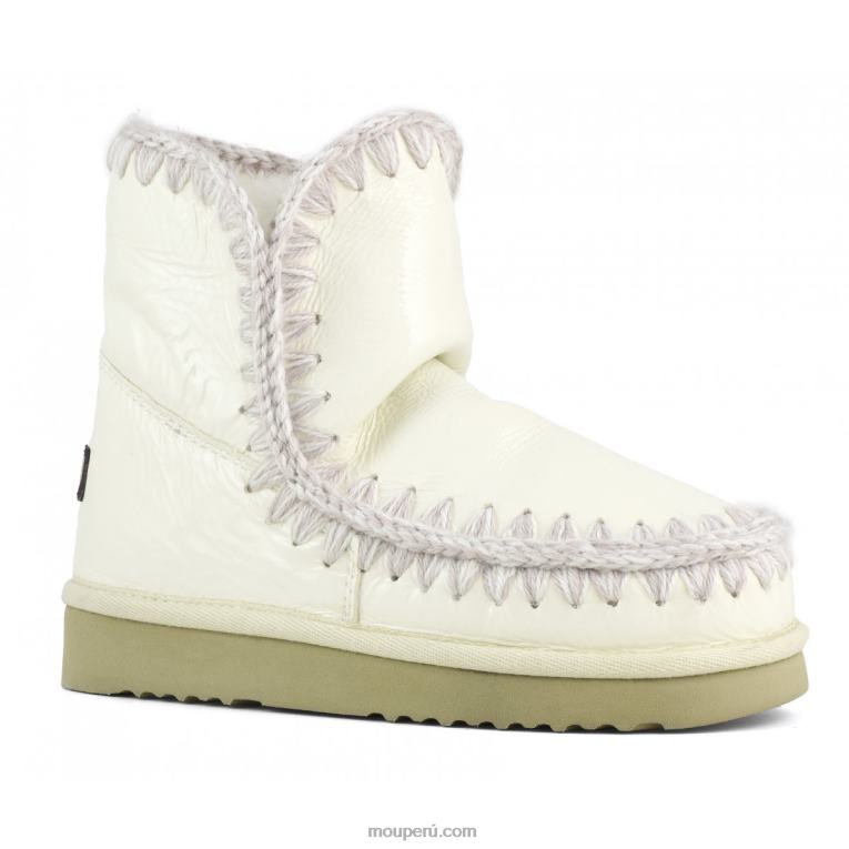 esquimal 18 246 mujer 8DRXZ247 blanco charol Mou