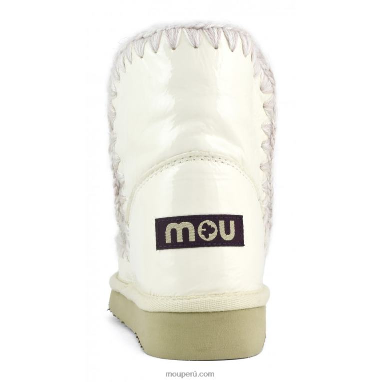 esquimal 18 246 mujer 8DRXZ247 blanco charol Mou