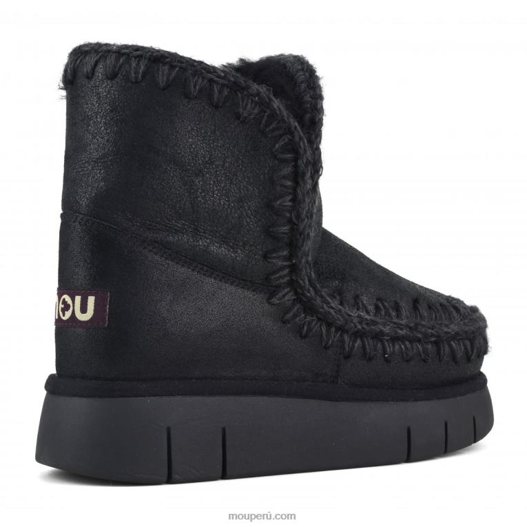 esquimal 18 rebote mujer 8DRXZ341 agrietado negro/gris Mou