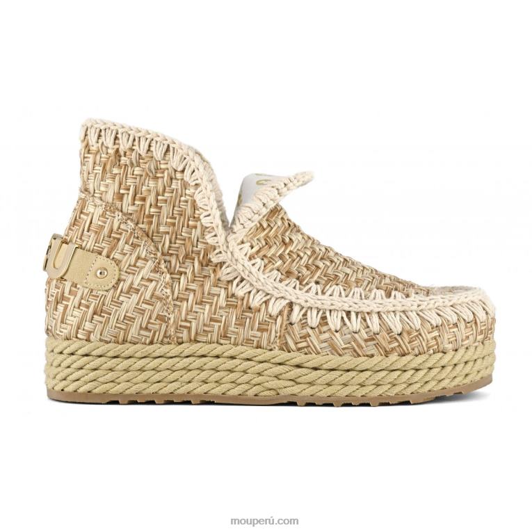 esquimal 18 yute textil mujer 8DRXZ108 natural Mou