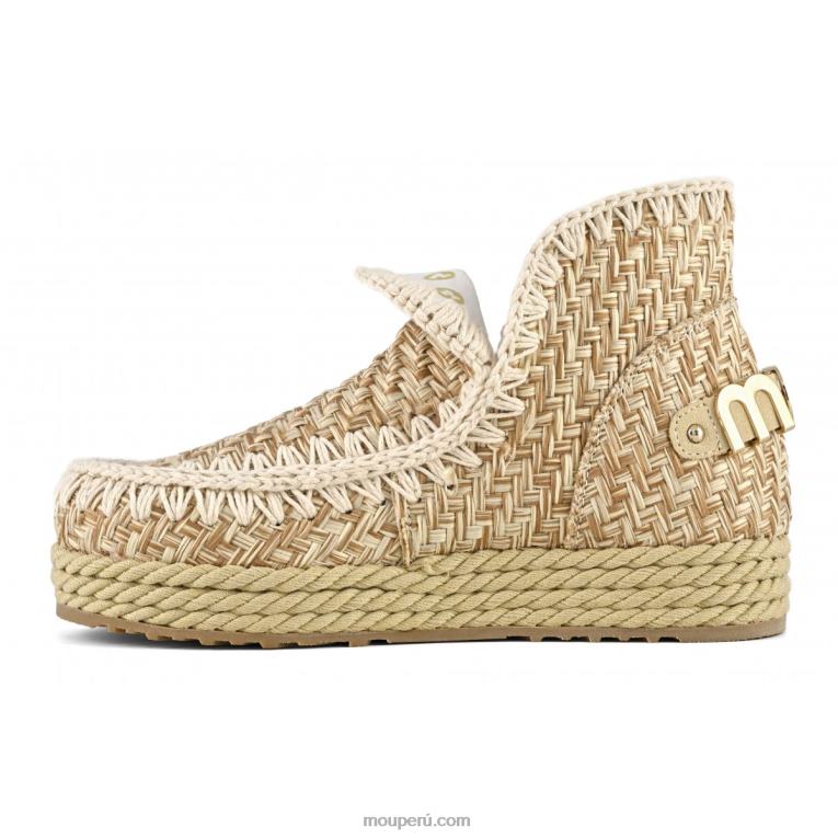 esquimal 18 yute textil mujer 8DRXZ108 natural Mou