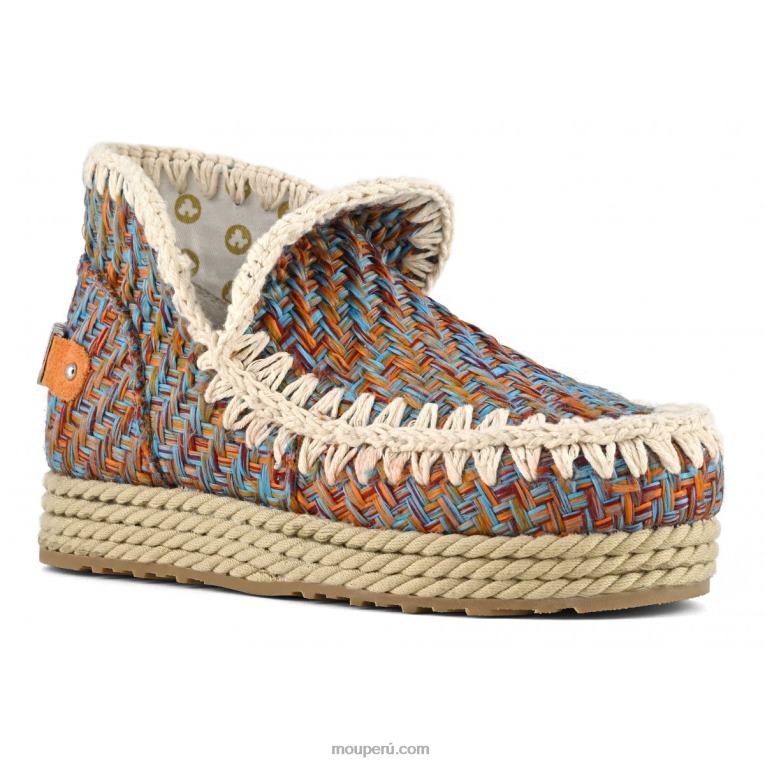 esquimal 18 yute textil mujer 8DRXZ109 multicolor Mou