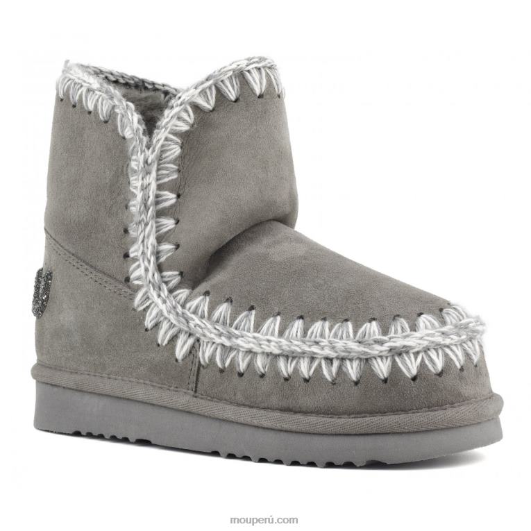 logotipo esquimal 18 brillo mujer 8DRXZ234 nuevo gris Mou