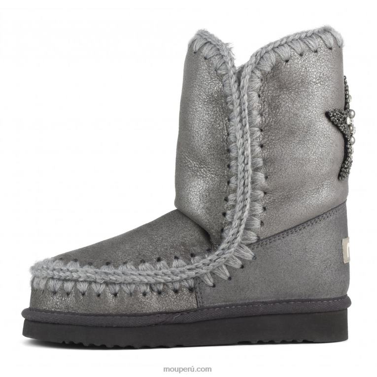 Eskimo 24 parche de estrella en la espalda mujer 8DRXZ367 polvo de hierro Mou