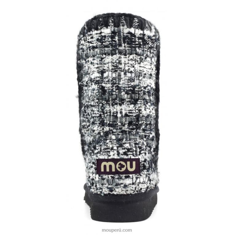 esquimal 24 boucle mujer 8DRXZ362 bouclé negro Mou