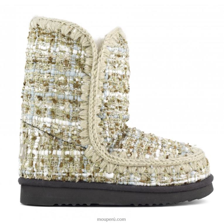 esquimal 24 boucle mujer 8DRXZ363 beige bouclé Mou