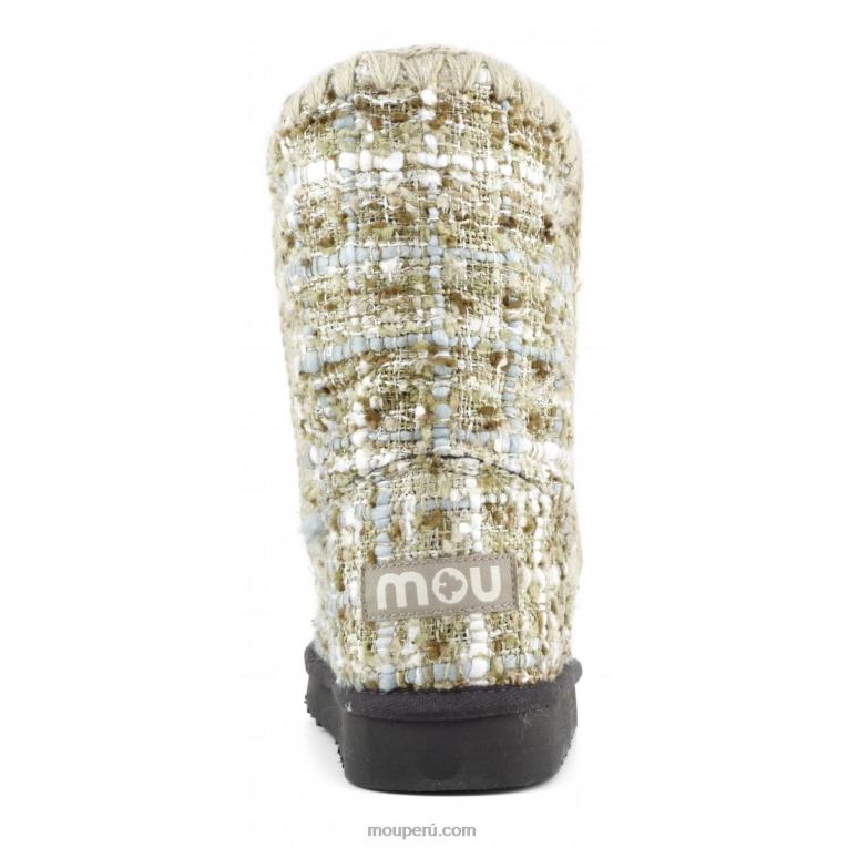 esquimal 24 boucle mujer 8DRXZ363 beige bouclé Mou