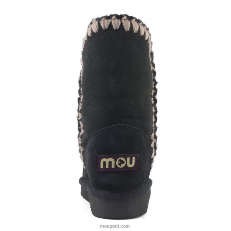 esquimal 24 con sobrecostura 3d mujer 8DRXZ299 negro Mou