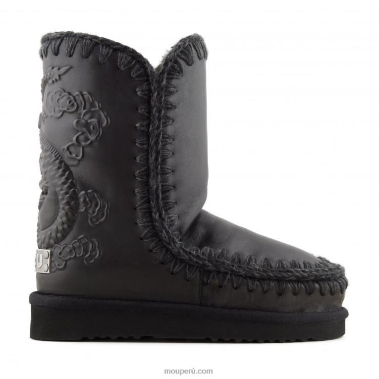 esquimal 24 dragón mujer 8DRXZ371 negro Mou