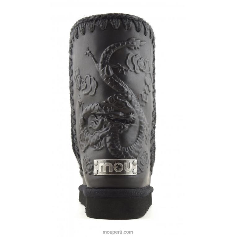 esquimal 24 dragón mujer 8DRXZ371 negro Mou