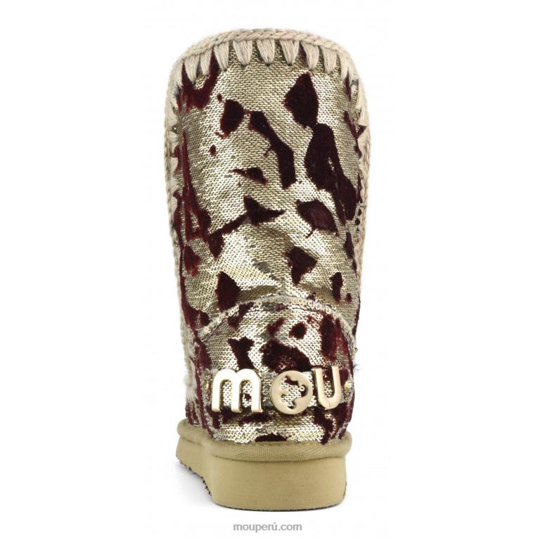 esquimal 24 edición limitada textil italiano mujer 8DRXZ337 lux lentejuelas rojo Mou