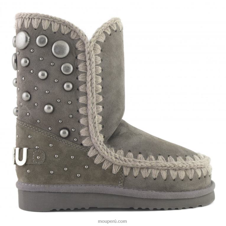 esquimal 24 tacos traseros logo grande mujer 8DRXZ397 carbón Mou