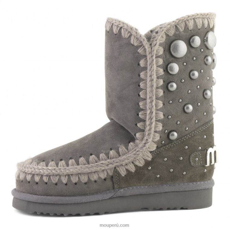 esquimal 24 tacos traseros logo grande mujer 8DRXZ397 carbón Mou