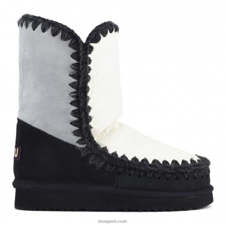 esquimal bloque de 24 colores mujer 8DRXZ300 mezcla de mar helado y blanco y negro Mou