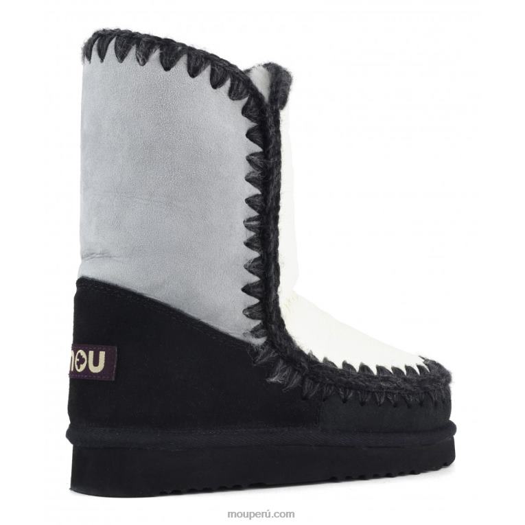 esquimal bloque de 24 colores mujer 8DRXZ300 mezcla de mar helado y blanco y negro Mou