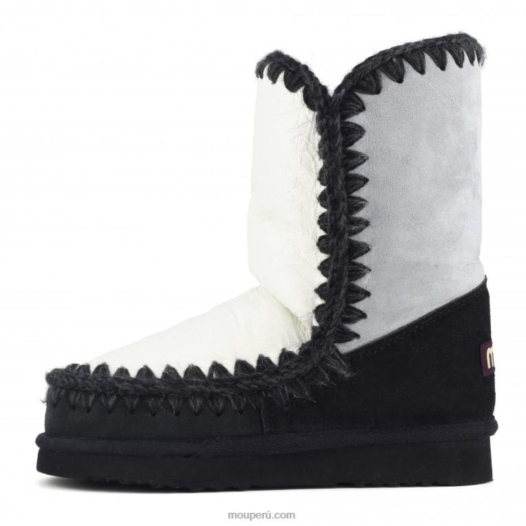 esquimal bloque de 24 colores mujer 8DRXZ300 mezcla de mar helado y blanco y negro Mou