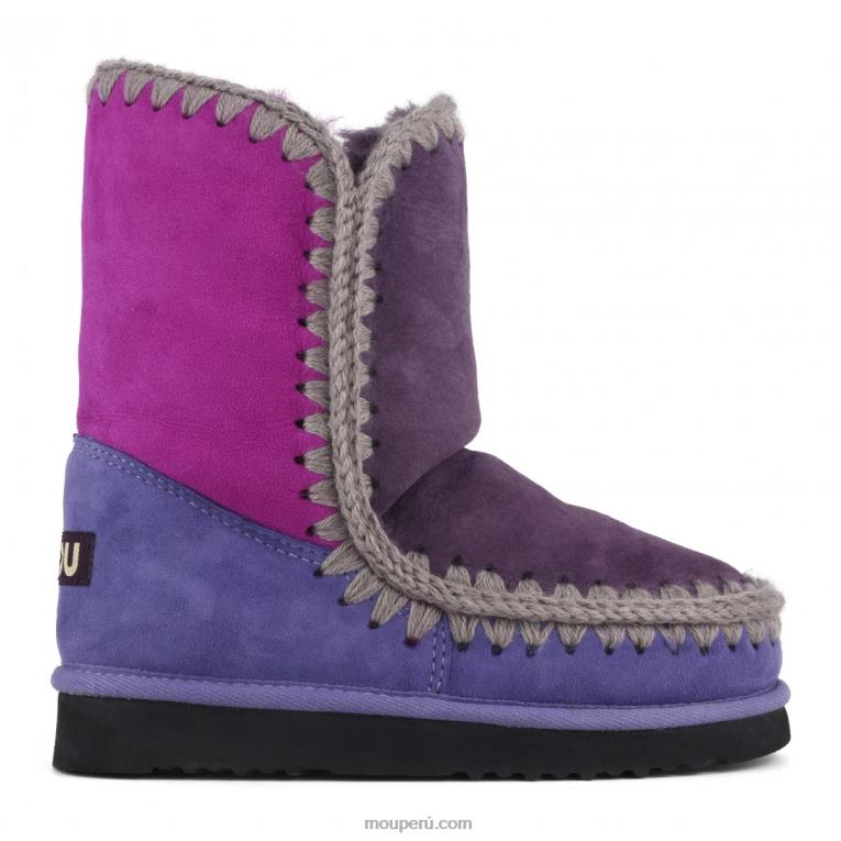 esquimal bloque de 24 colores mujer 8DRXZ301 mezcla de ciclamina/púrpura Mou