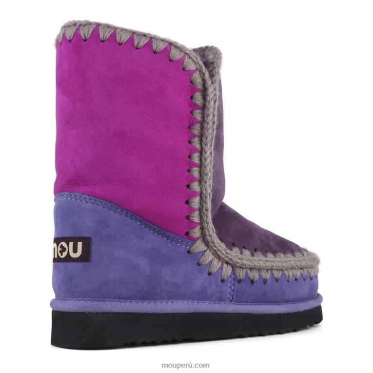 esquimal bloque de 24 colores mujer 8DRXZ301 mezcla de ciclamina/púrpura Mou