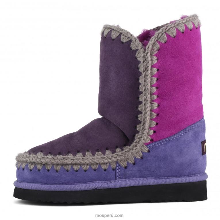 esquimal bloque de 24 colores mujer 8DRXZ301 mezcla de ciclamina/púrpura Mou