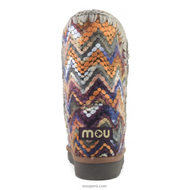 tejido de lana esquimal 24 mujer 8DRXZ274 mezcla de lana multi Mou