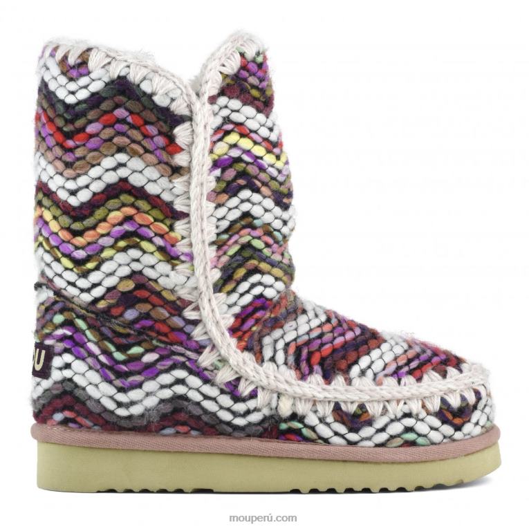 tejido de lana esquimal 24 mujer 8DRXZ277 mezcla de lana pastel Mou