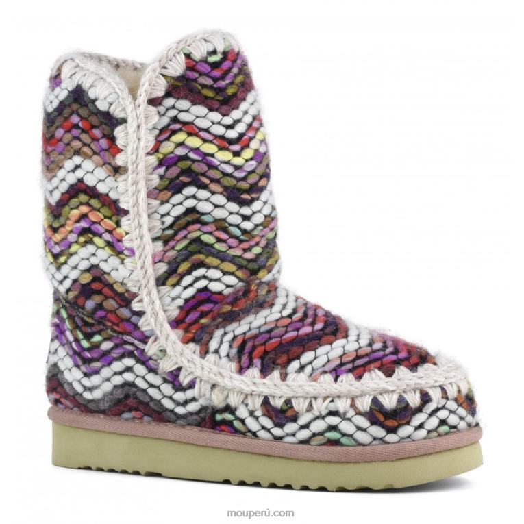 tejido de lana esquimal 24 mujer 8DRXZ277 mezcla de lana pastel Mou