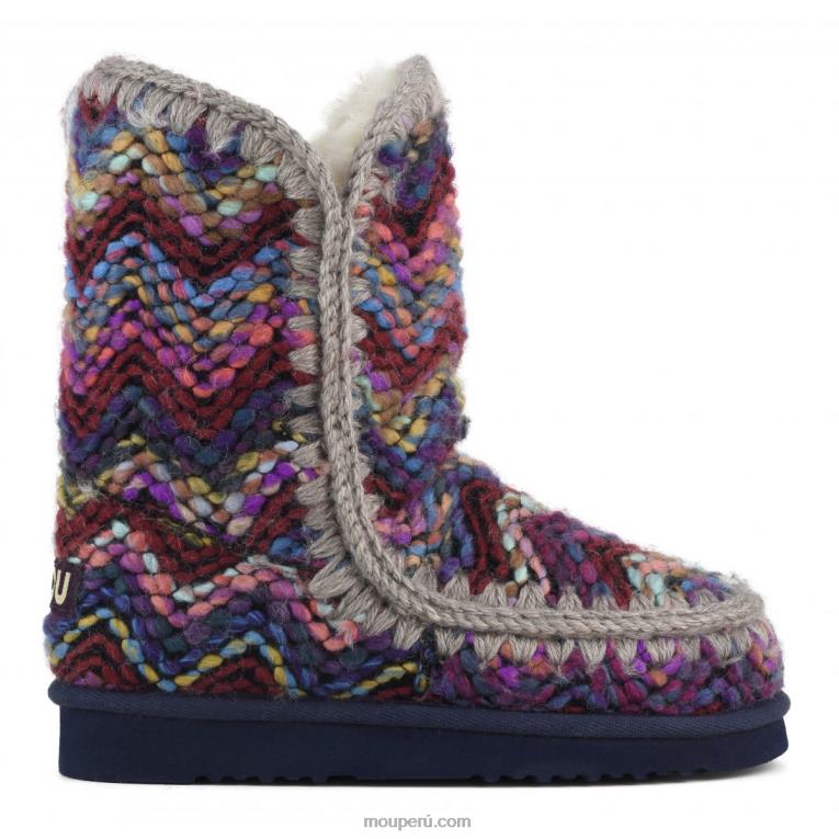 tejido de lana esquimal 24 mujer 8DRXZ278 abismo de mezcla de lana Mou