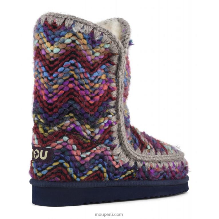 tejido de lana esquimal 24 mujer 8DRXZ278 abismo de mezcla de lana Mou