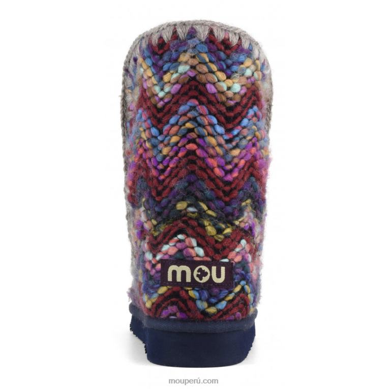 tejido de lana esquimal 24 mujer 8DRXZ278 abismo de mezcla de lana Mou