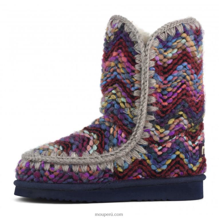 tejido de lana esquimal 24 mujer 8DRXZ278 abismo de mezcla de lana Mou