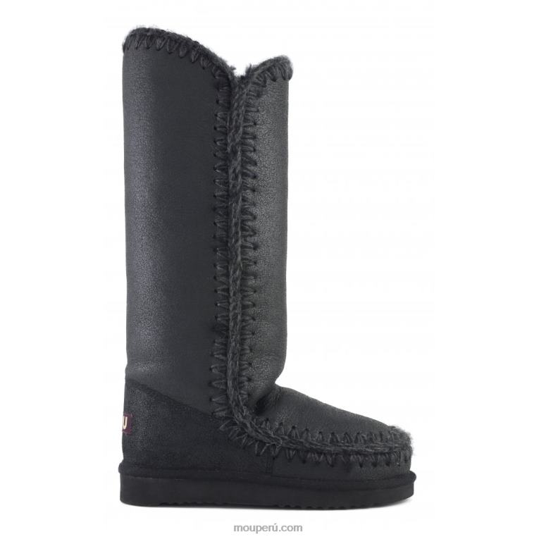 esquimal 40 mujer 8DRXZ408 agrietado negro/gris Mou
