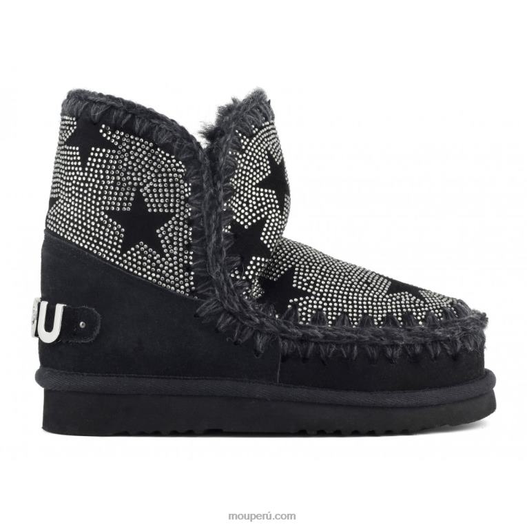 Eskmo revisión de 18 estrellas mujer 8DRXZ389 negro Mou