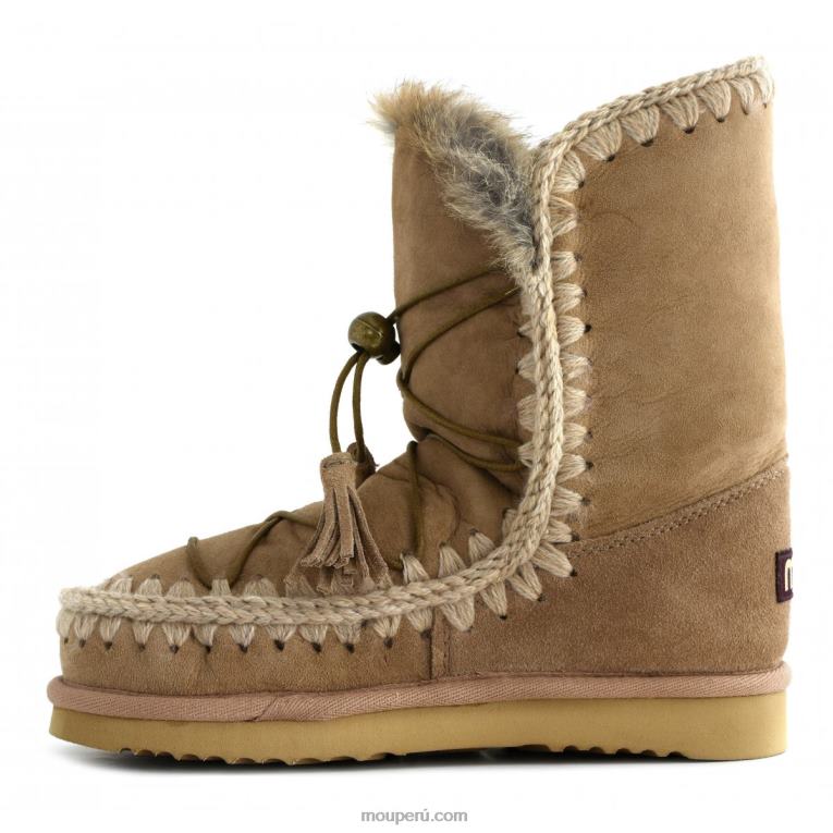 atrapasueños esquimal con cordones mujer 8DRXZ385 camello Mou