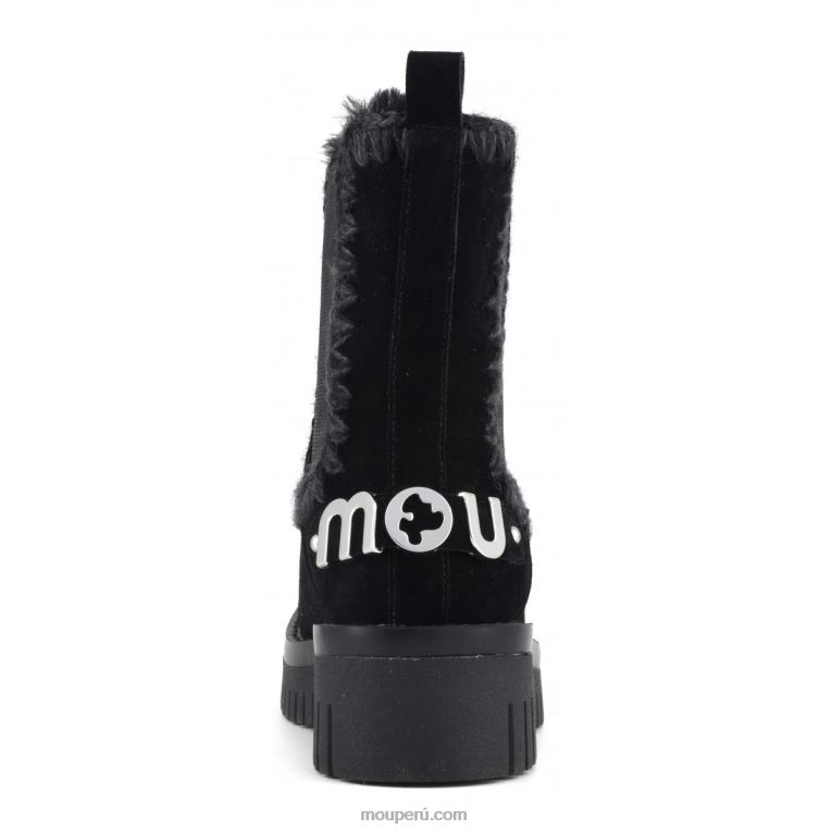 corto de combate esquimal mujer 8DRXZ345 negro Mou