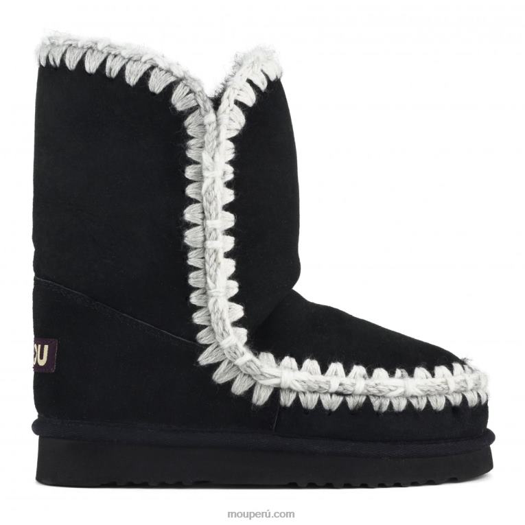 pespunte esquimal mujer 8DRXZ302 negro Mou