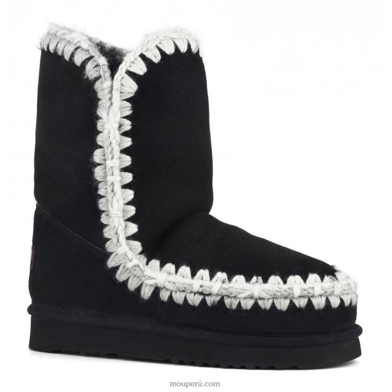 pespunte esquimal mujer 8DRXZ302 negro Mou