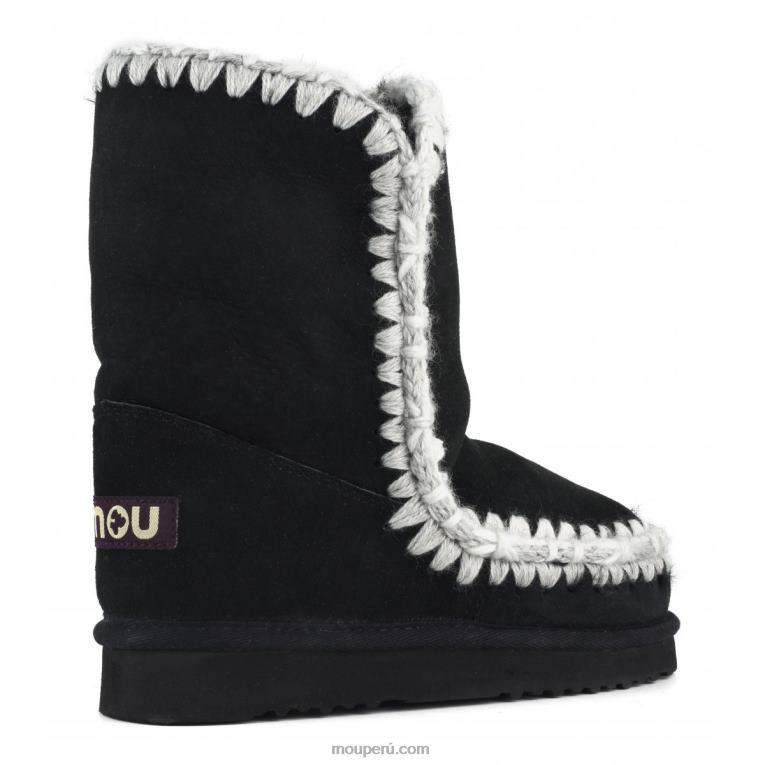 pespunte esquimal mujer 8DRXZ302 negro Mou