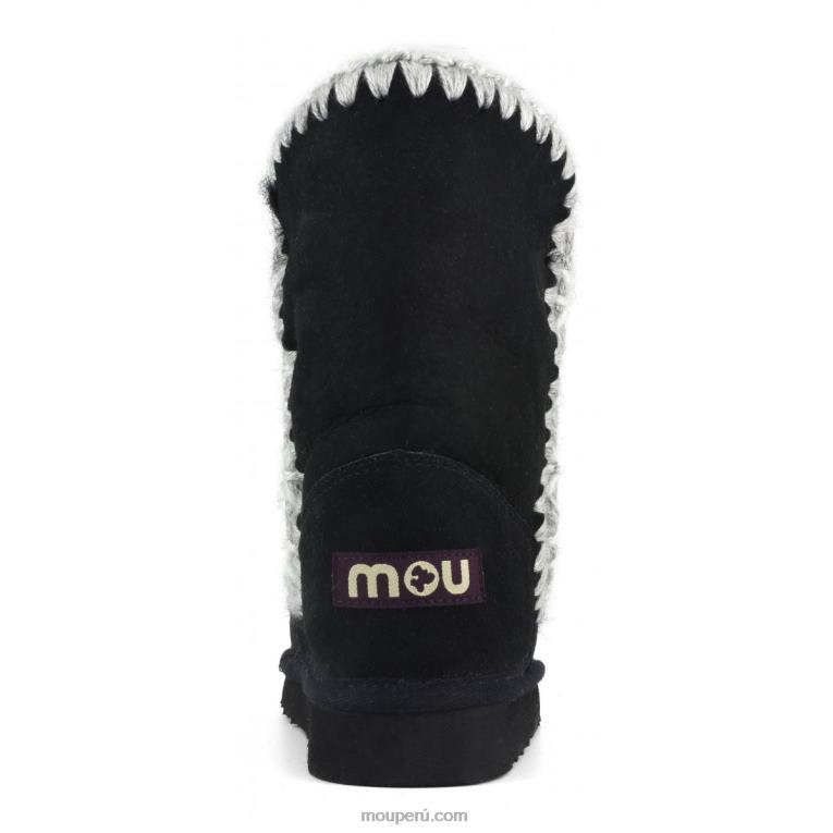 pespunte esquimal mujer 8DRXZ302 negro Mou
