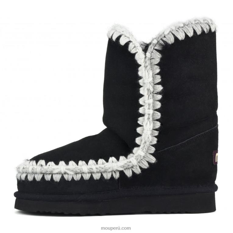 pespunte esquimal mujer 8DRXZ302 negro Mou