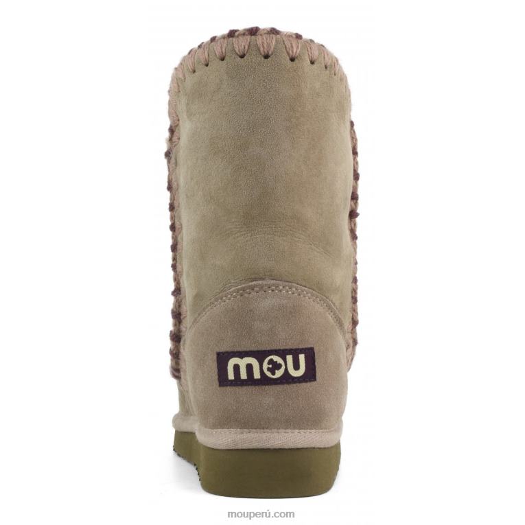 pespunte esquimal mujer 8DRXZ303 elefante gris Mou