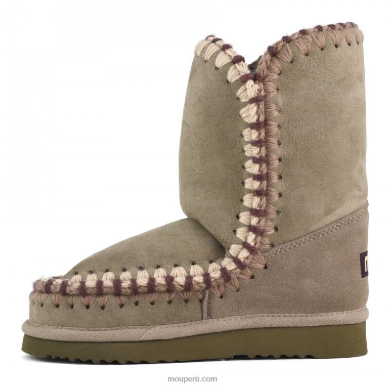 pespunte esquimal mujer 8DRXZ303 elefante gris Mou