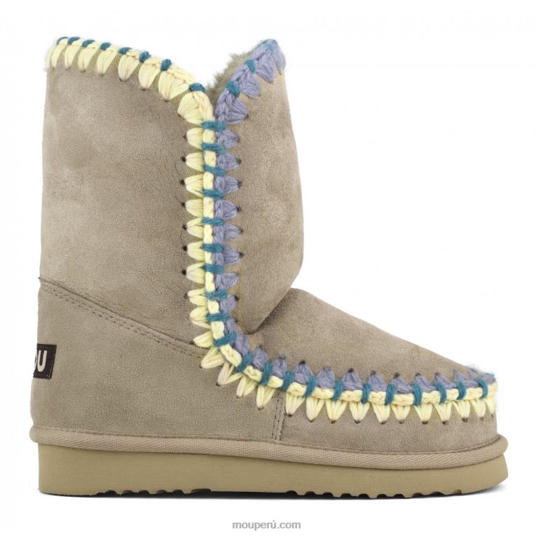 pespunte esquimal mujer 8DRXZ305 camello Mou