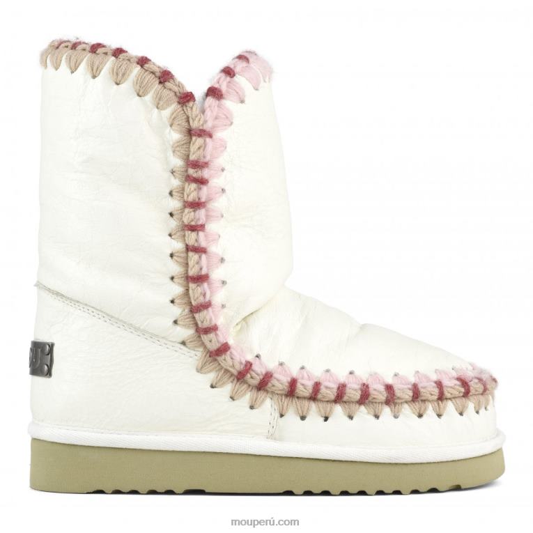 pespunte esquimal mujer 8DRXZ306 blanco ceroso Mou