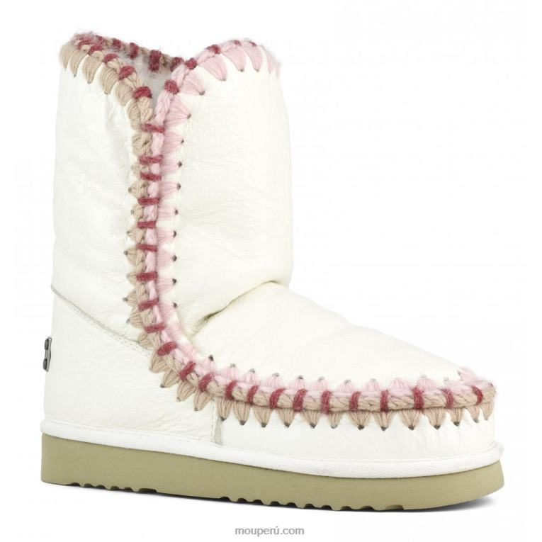 pespunte esquimal mujer 8DRXZ306 blanco ceroso Mou